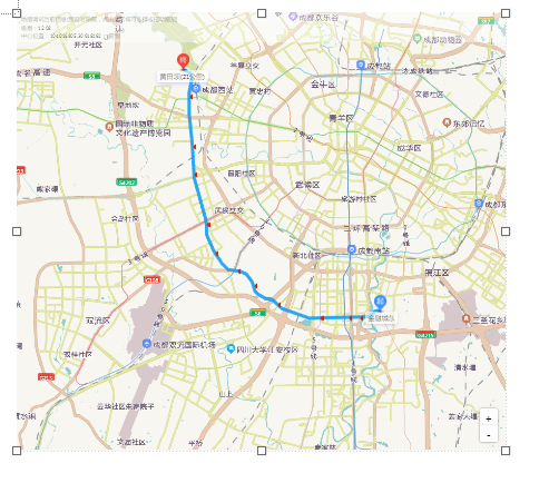 用来展示城市的公交路线-迪赛智慧数