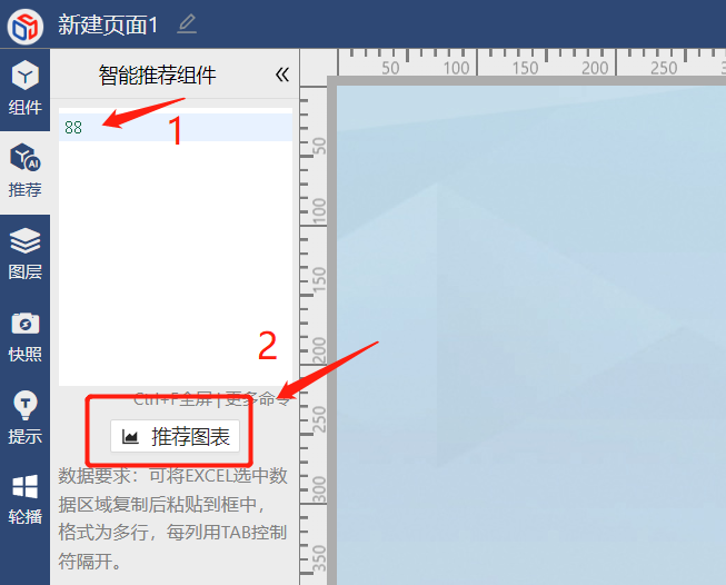 能自动适配多种数据格式推荐可视化图表-迪赛智慧数