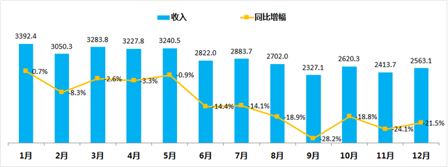 最近一年公司收入情况-迪赛智慧数