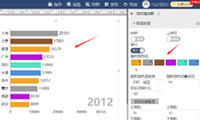 可视化图表动态排序图，展示中国不同城市的房价变化-迪赛智慧数