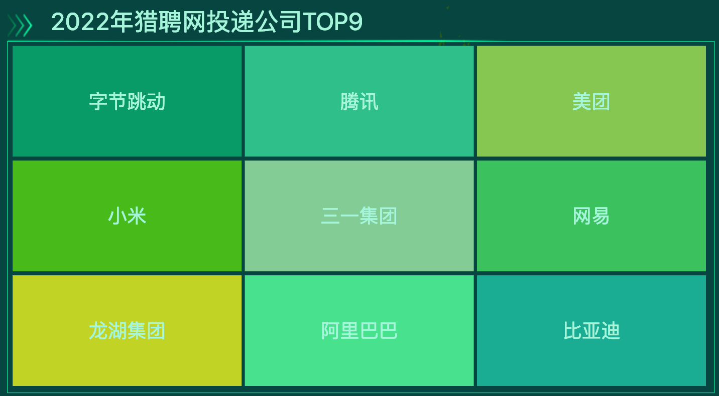 2022年从业人员投递名单排名-迪赛智慧数