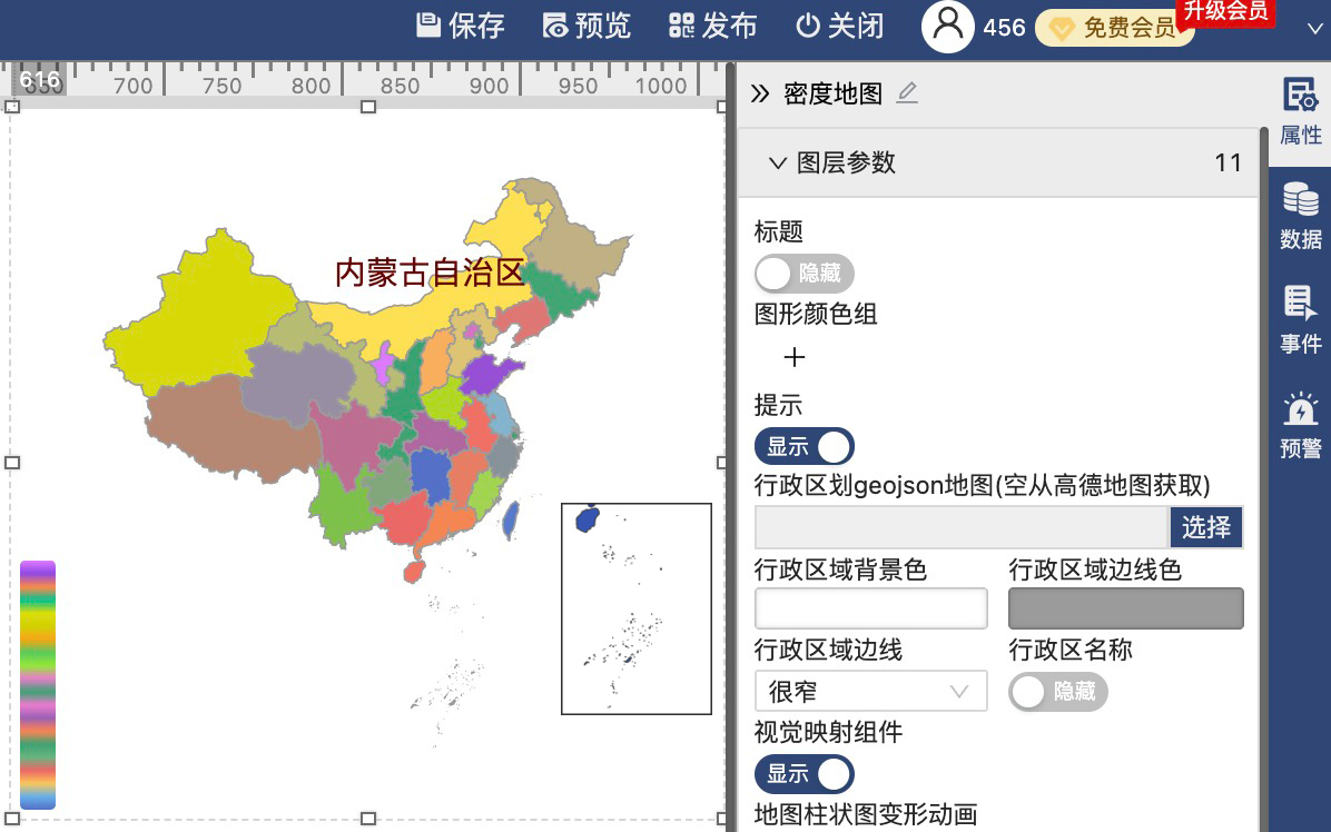 密度地图-迪赛智慧数